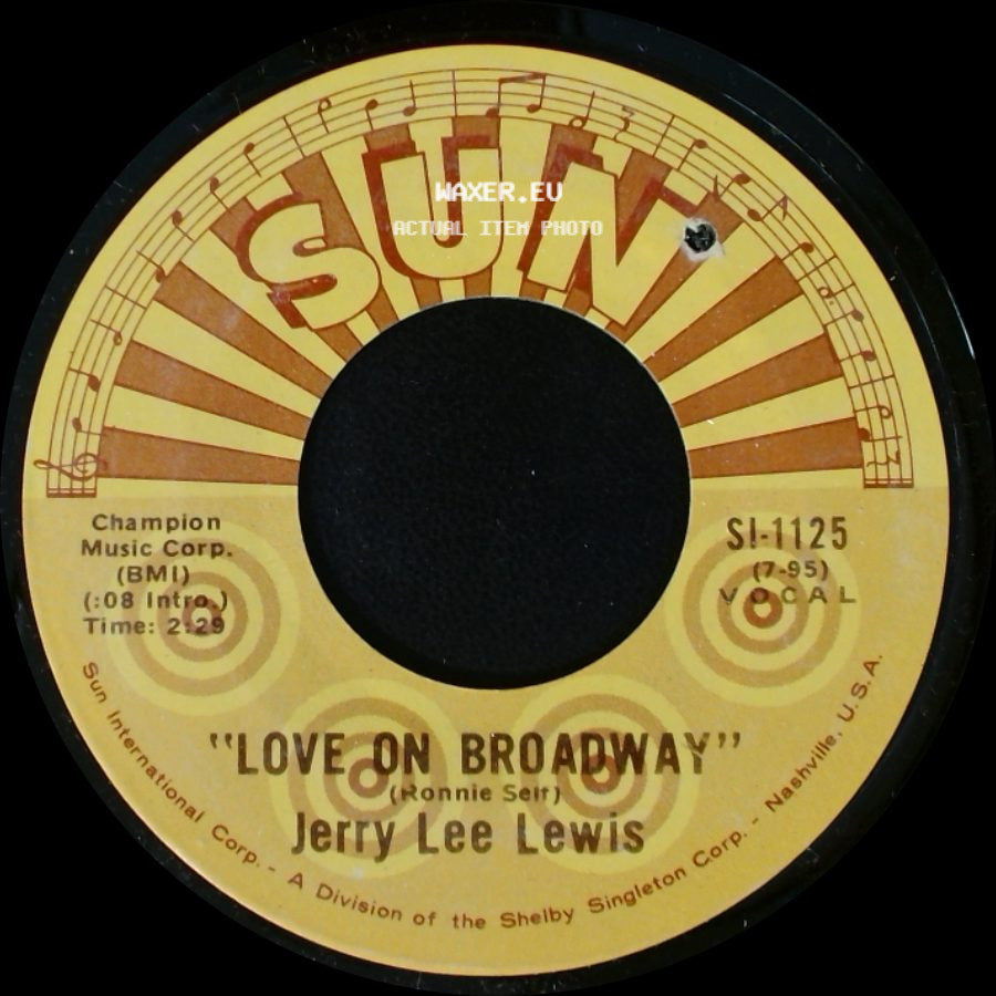Jerry Lee Lewis - Love On Broadway / Matchbox side A