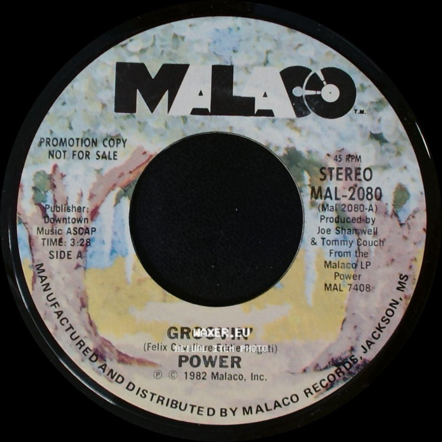 Power - Groovin' / You're Everything I Always Wanted side A