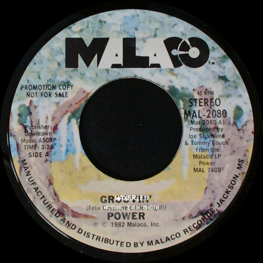 Power - Groovin' / You're Everything I Always Wanted side A