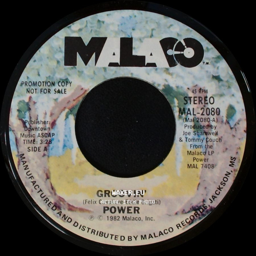 Power - Groovin' / You're Everything I Always Wanted side A