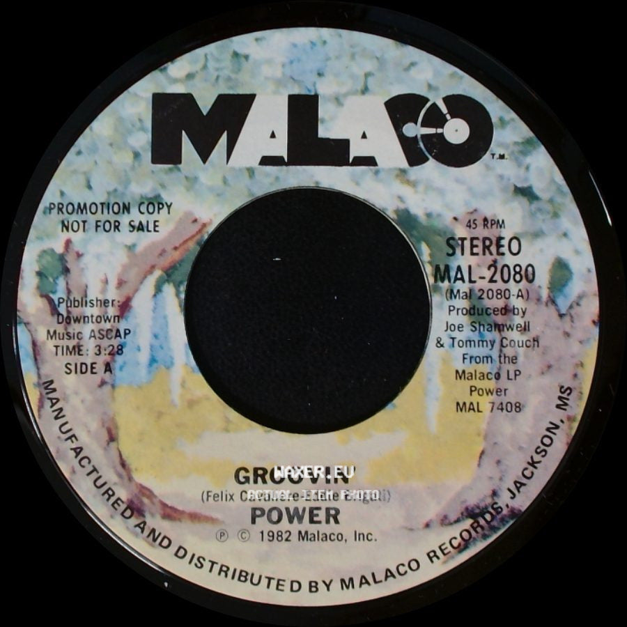 Power - Groovin' / You're Everything I Always Wanted side A