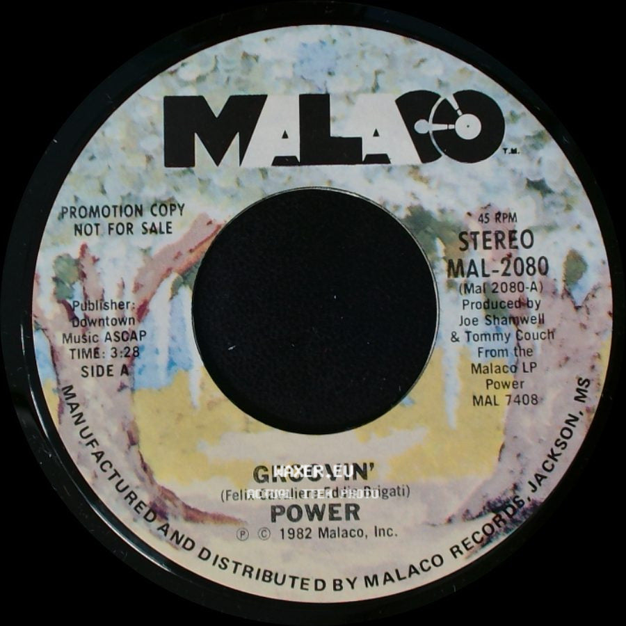 Power - Groovin' / You're Everything I Always Wanted side A