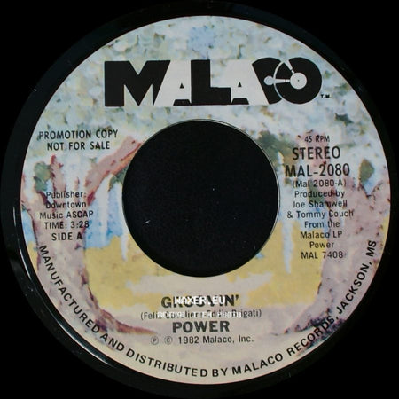 Power - Groovin' / You're Everything I Always Wanted side A