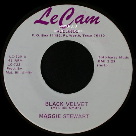 Maggie Stewart - Bye, Bye Love / Black Velvet side B