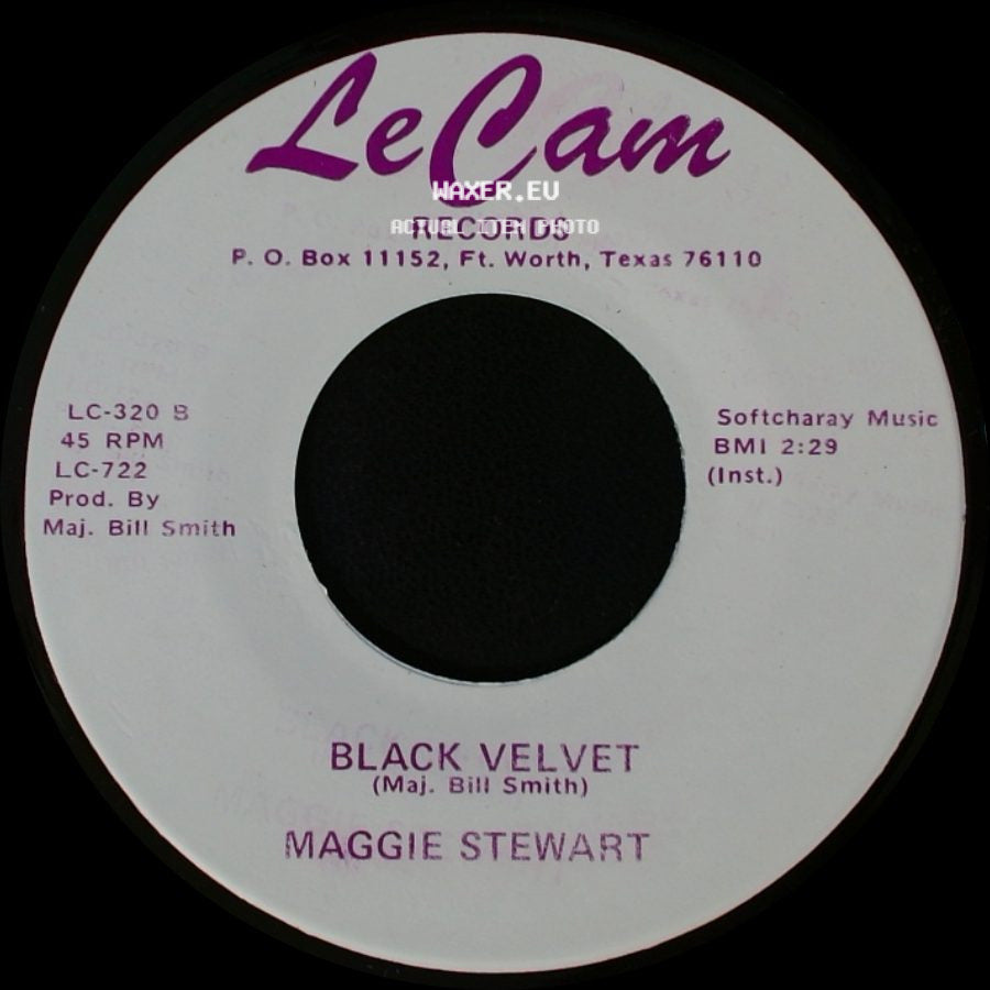 Maggie Stewart - Bye, Bye Love / Black Velvet side B