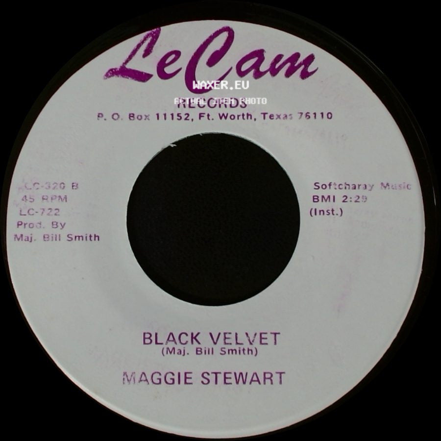 Maggie Stewart - Bye, Bye, Love / Black Velvet side B