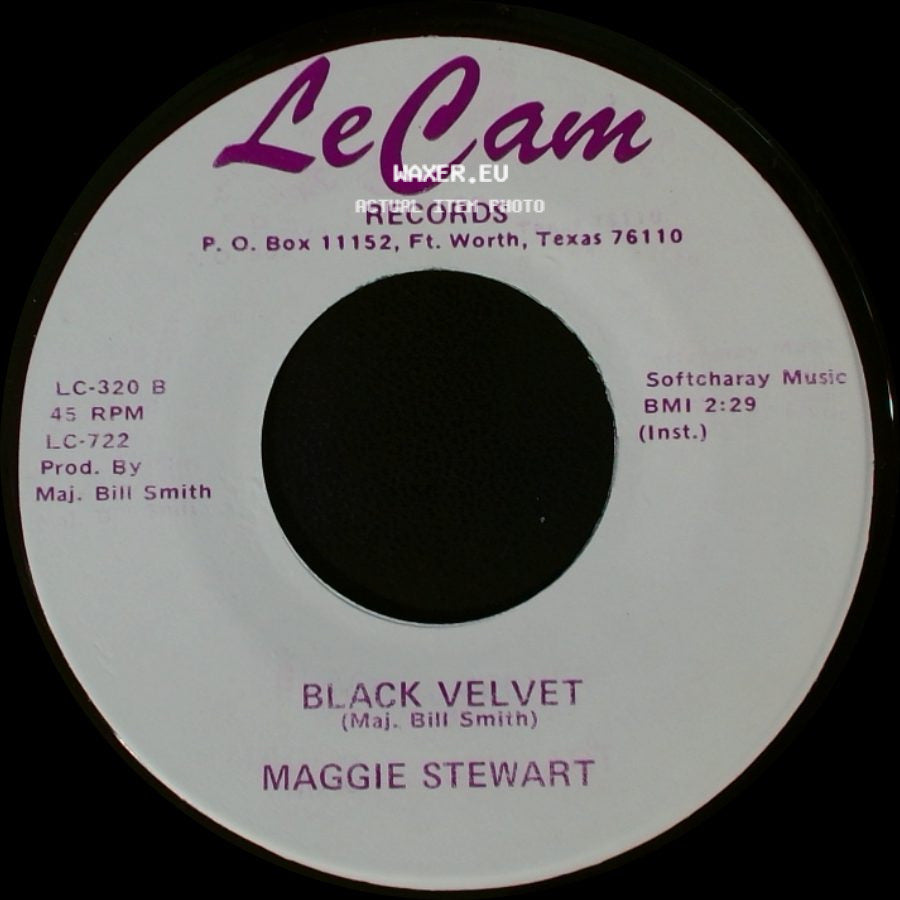 Maggie Stewart - Bye, Bye, Love / Black Velvet side B