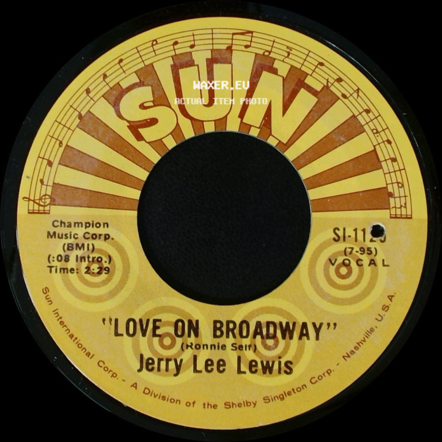 Jerry Lee Lewis - Love On Broadway / Matchbox side A