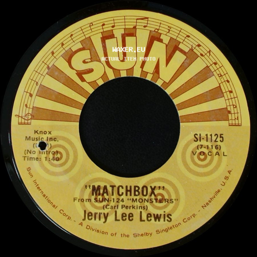 Jerry Lee Lewis - Love On Broadway / Matchbox side B
