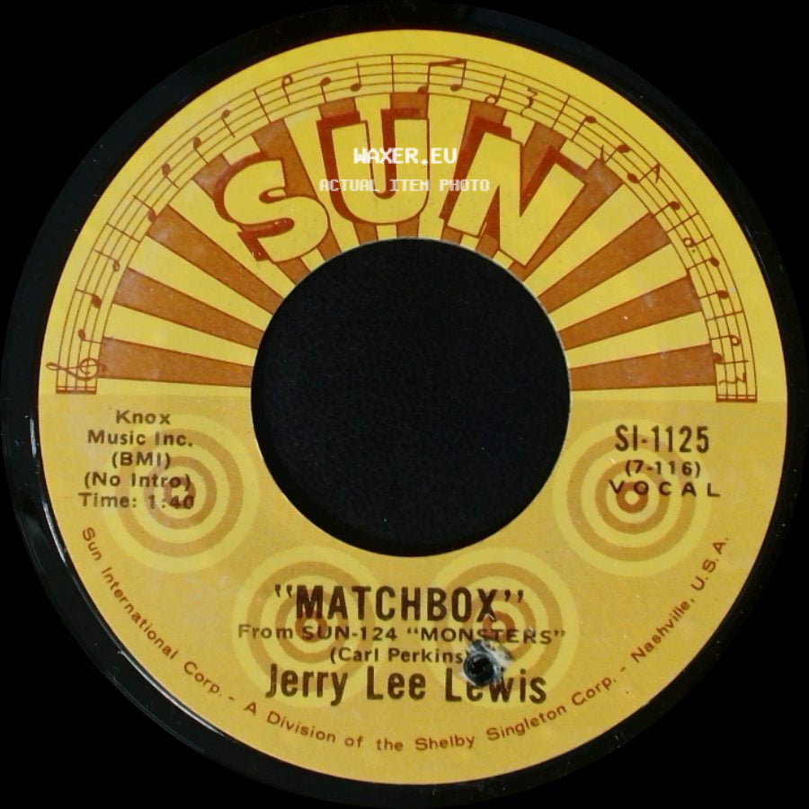 Jerry Lee Lewis - Matchbox / Love On Broadway side A