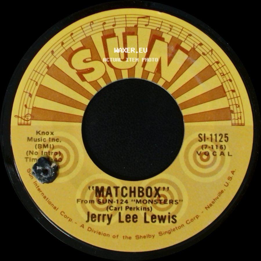 Jerry Lee Lewis - Matchbox / Love On Broadway side A