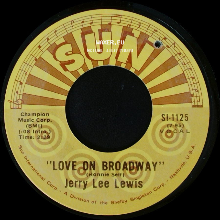 Jerry Lee Lewis - Matchbox / Love On Broadway side B