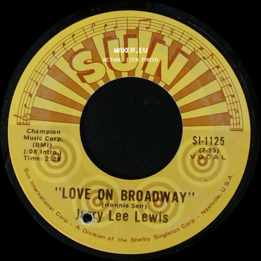 Jerry Lee Lewis - Love On Broadway / Matchbox side A