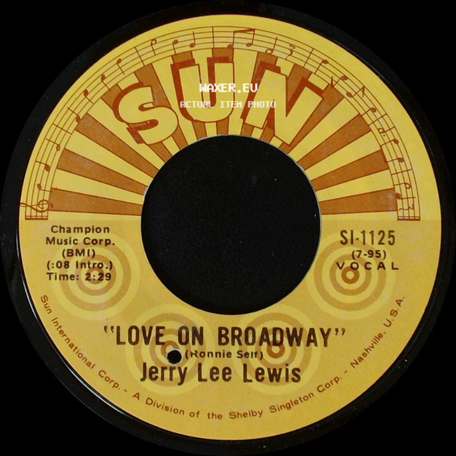 Jerry Lee Lewis - Love On Broadway / "Matchbox" side A