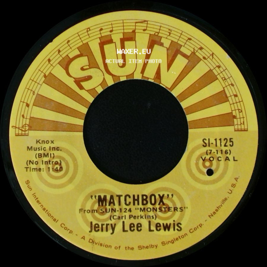 Jerry Lee Lewis - Love On Broadway / "Matchbox" side B