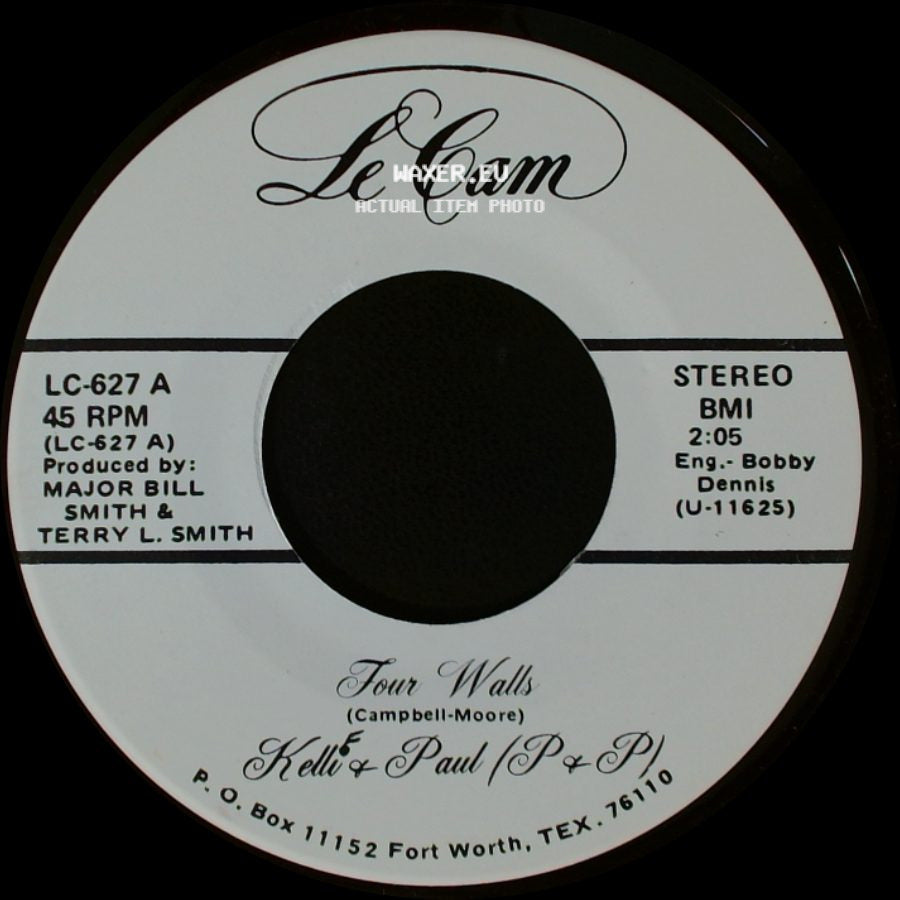Kelli & Paul (P & P) - Four Walls / I Wouldn't Trade You For The World side A
