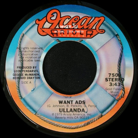 Ullanda - Want Ads / Around And Around side A