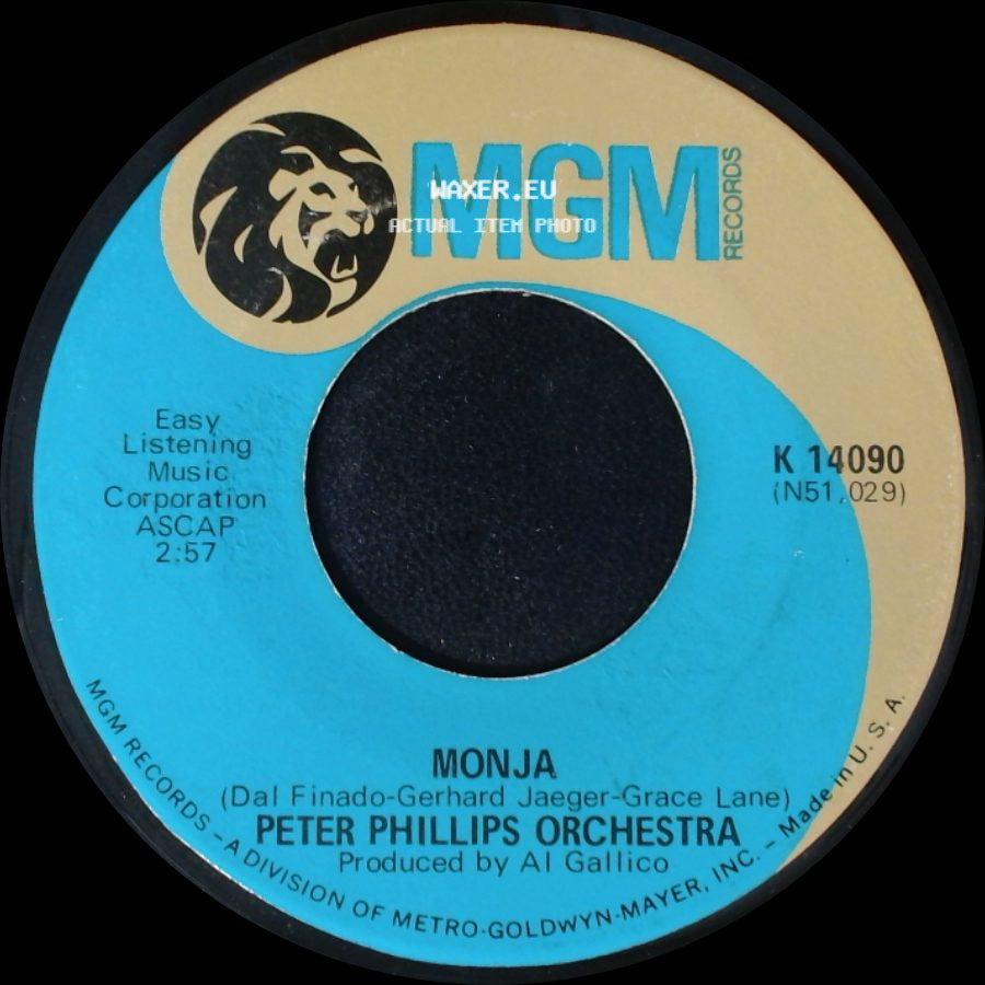 Peter Phillips Orchestra - Monja / Santo Domingo side A