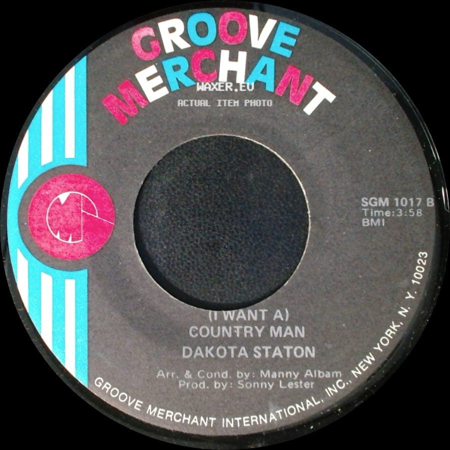 Dakota Staton - I Love You More Than You'll Ever Know / (I Want A) Country Man side B