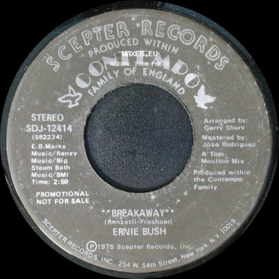 Ernie Bush - Breakaway / Breakaway (Disco Version) side A