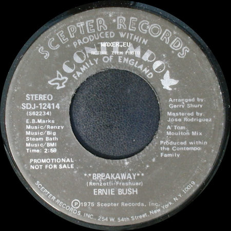 Ernie Bush - Breakaway / Breakaway (Disco Version) side A