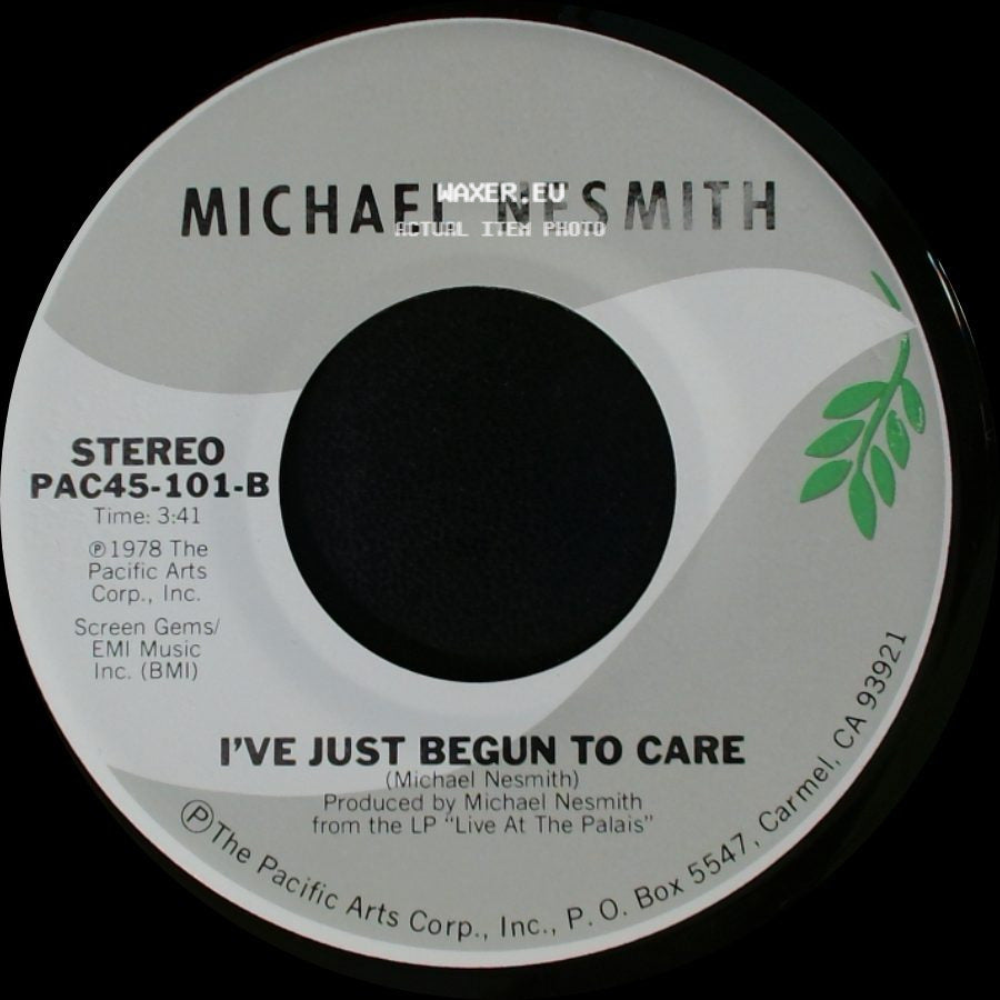 Michael Nesmith - Roll With The Flow / I've Just Begun To Care side B