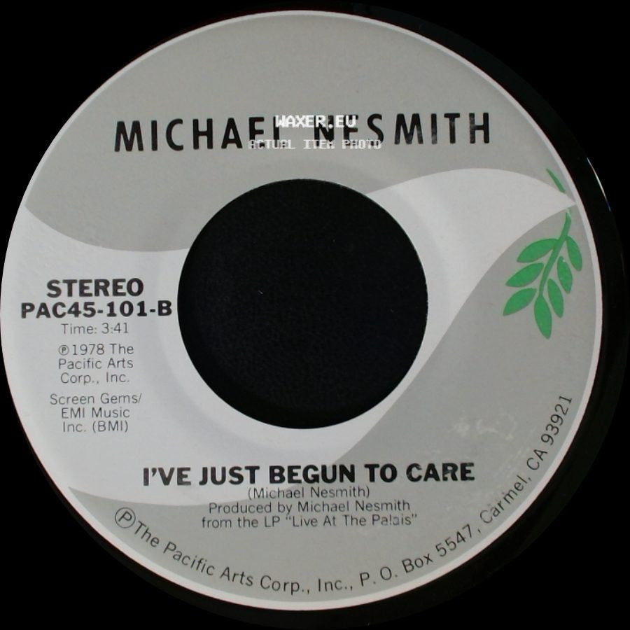 Michael Nesmith - Roll With The Flow / I've Just Begun To Care side B
