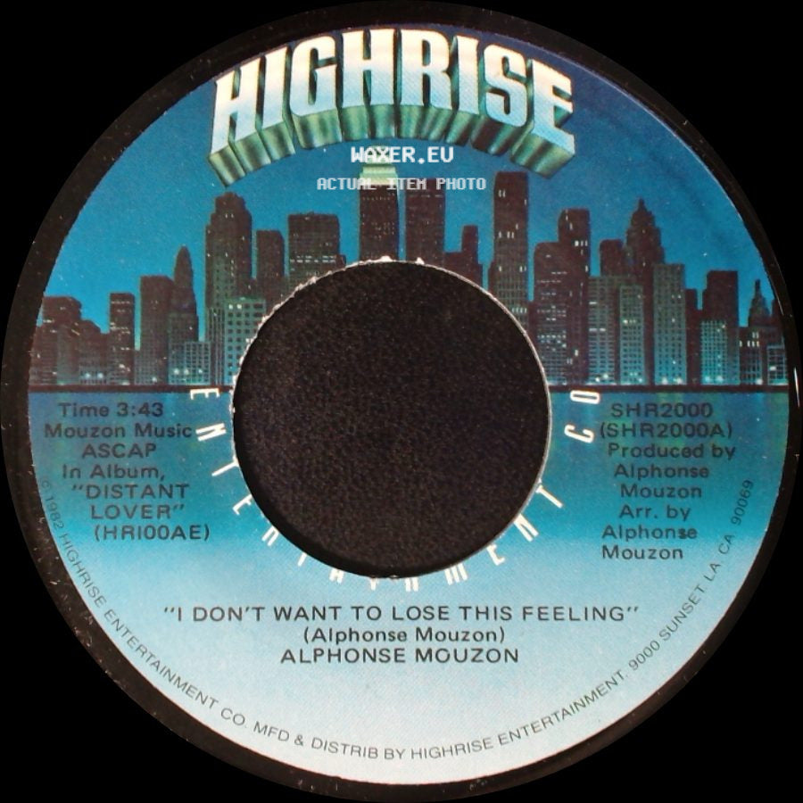 Alphonse Mouzon - I Don't Want To Lose This Feeling / The Lady In Red side A