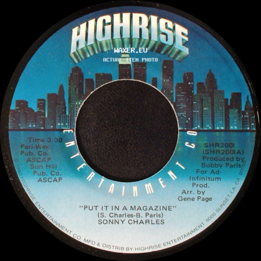 Sonny Charles - Put It In A Magazine / The Week-End Father Song side A