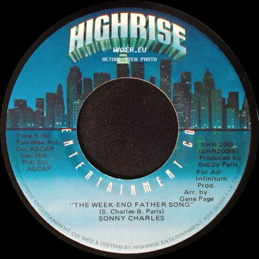 Sonny Charles - Put It In A Magazine / The Week-End Father Song side B