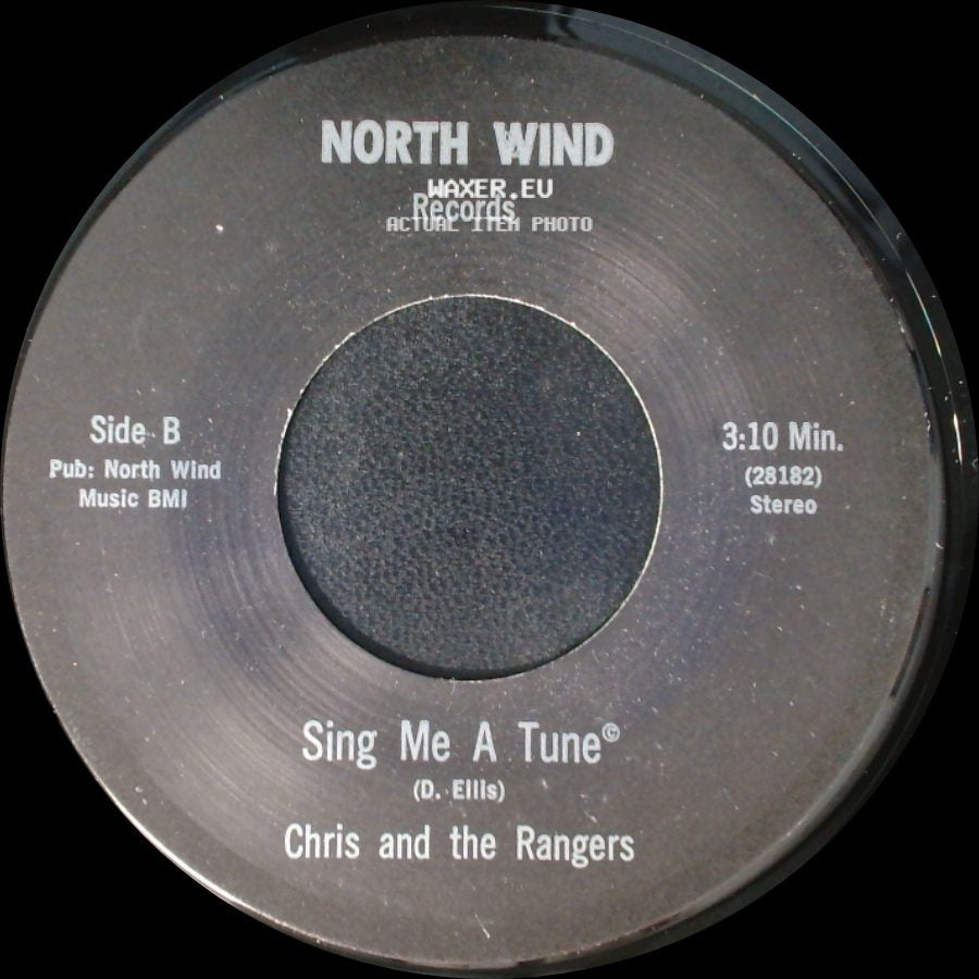 Chris And The Rangers - Please Think It Over / Sing Me A Tune side B