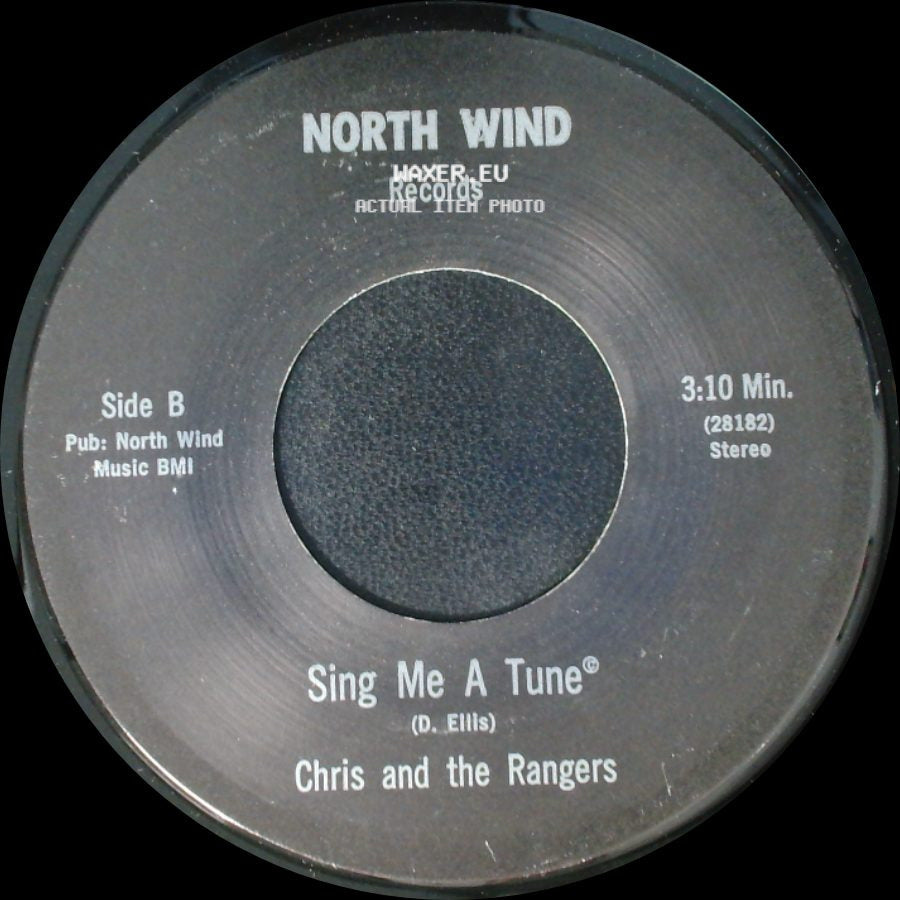 Chris And The Rangers - Please Think It Over / Sing Me A Tune side B
