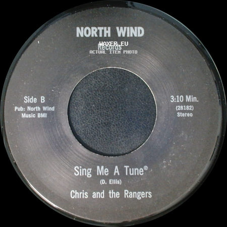 Chris And The Rangers - Please Think It Over / Sing Me A Tune side B