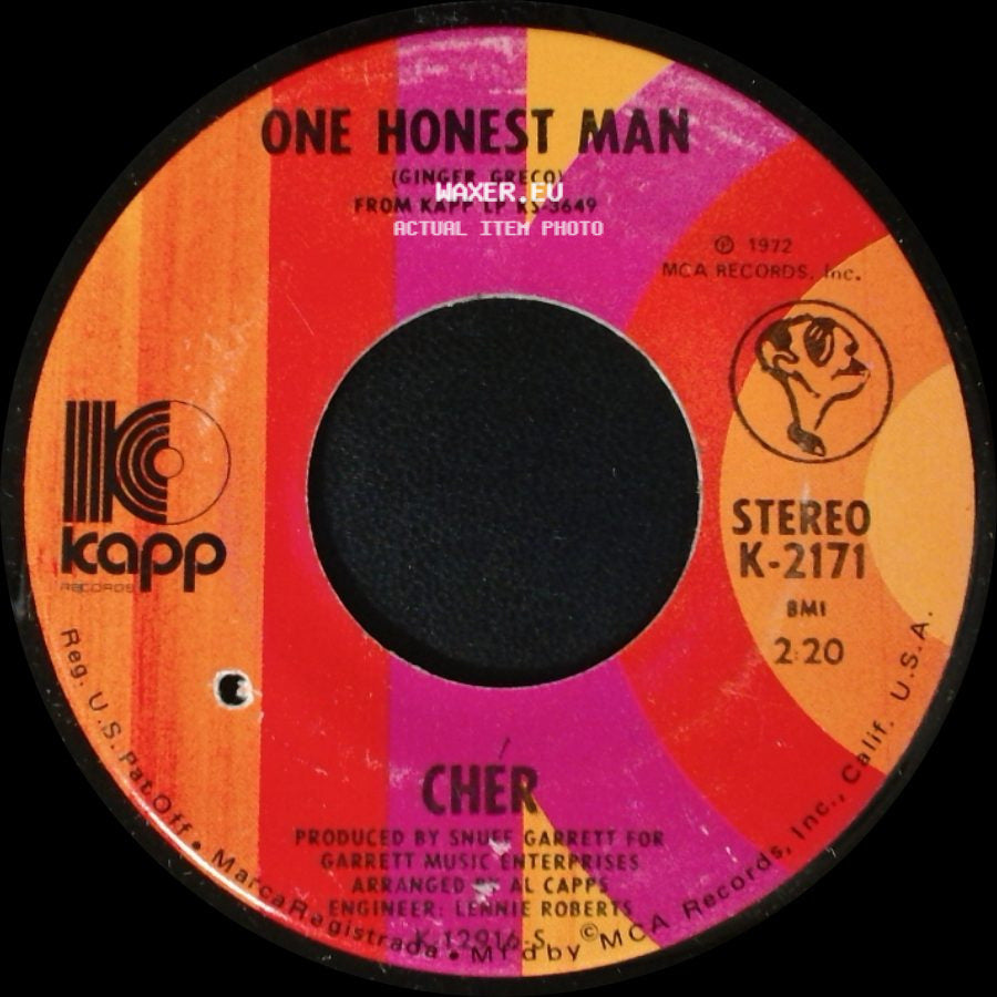 Chér / Cher - Living In A House Divided / One Honest Man side B