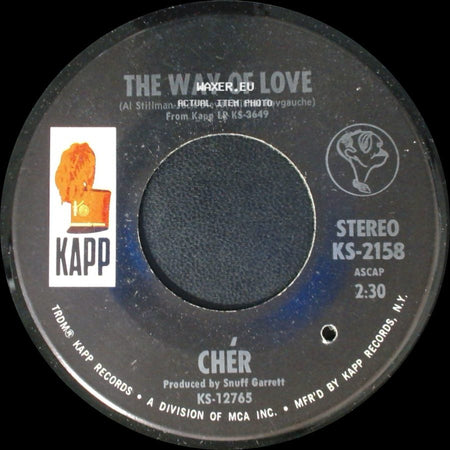 Cher - Don't Put It On Me / The Way Of Love side B