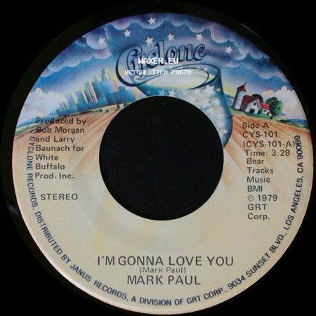 Mark Paul - I'm Gonna Love You / Never Go Home side A
