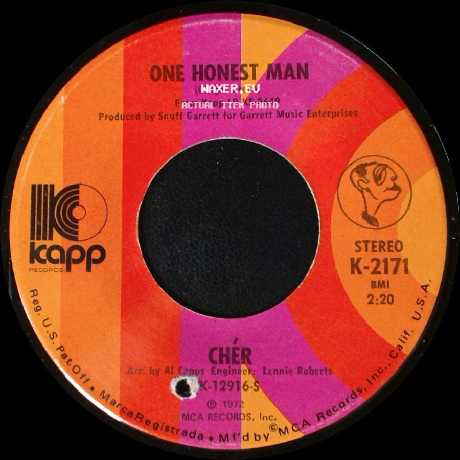 Chér - Living In A House Divided / One Honest Man side B