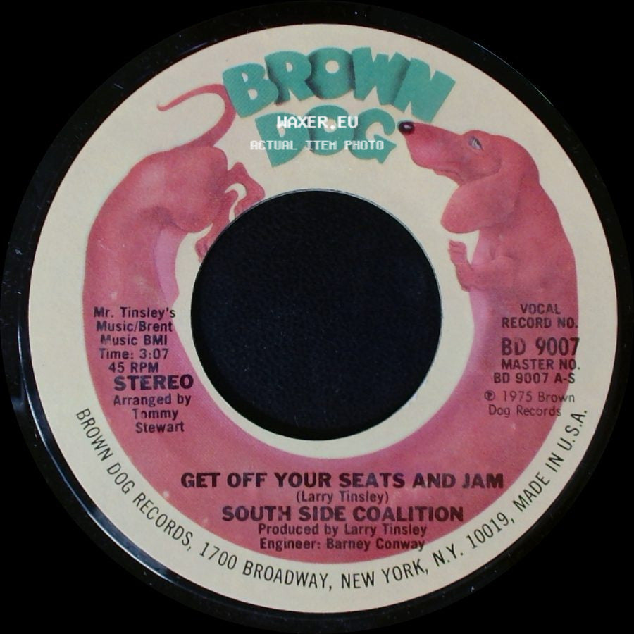 South Side Coalition - Get Off Your Seats And Jam / Get Off Your Seats And Jam side A