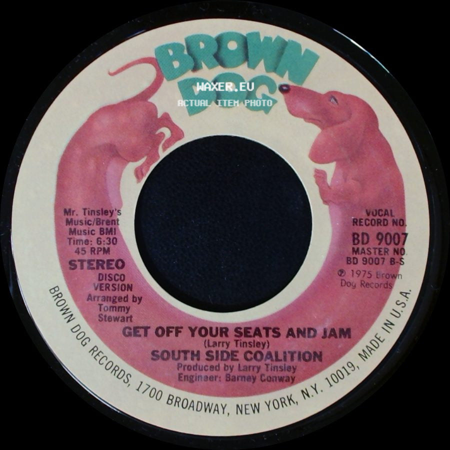 South Side Coalition - Get Off Your Seats And Jam / Get Off Your Seats And Jam side B