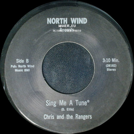 Chris And The Rangers - Please Think It Over / Sing Me A Tune side B