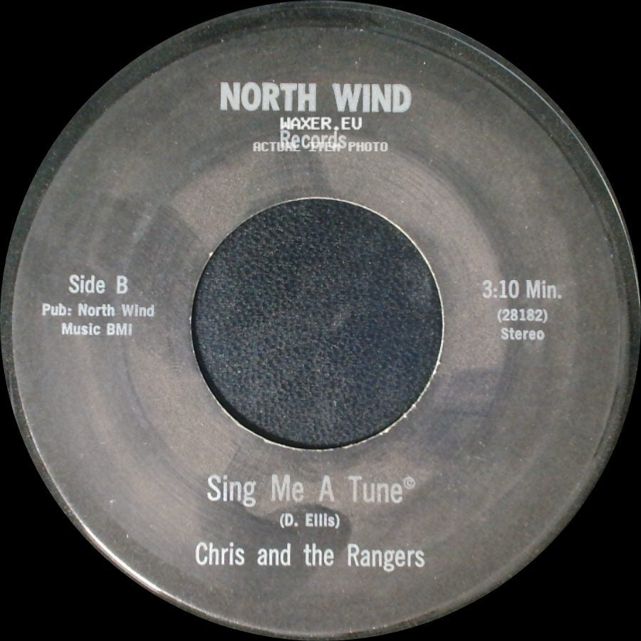 Chris And The Rangers - Please Think It Over / Sing Me A Tune side B