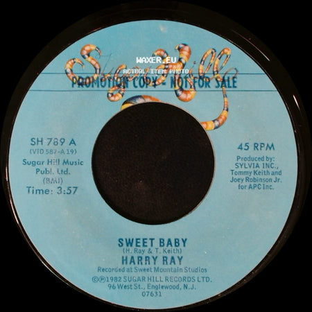 Harry Ray - Sweet Baby / Sweet Baby side B