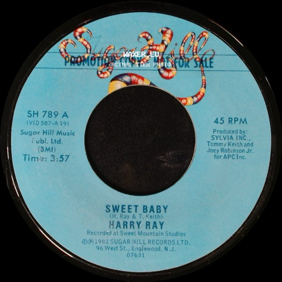 Harry Ray - Sweet Baby / Sweet Baby side B
