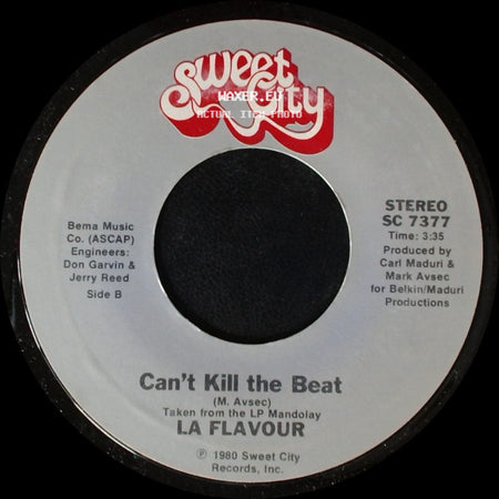 La Flavour - Only The Lonely (Have A Reason To Be Sad) / Can't Kill The Beat side B