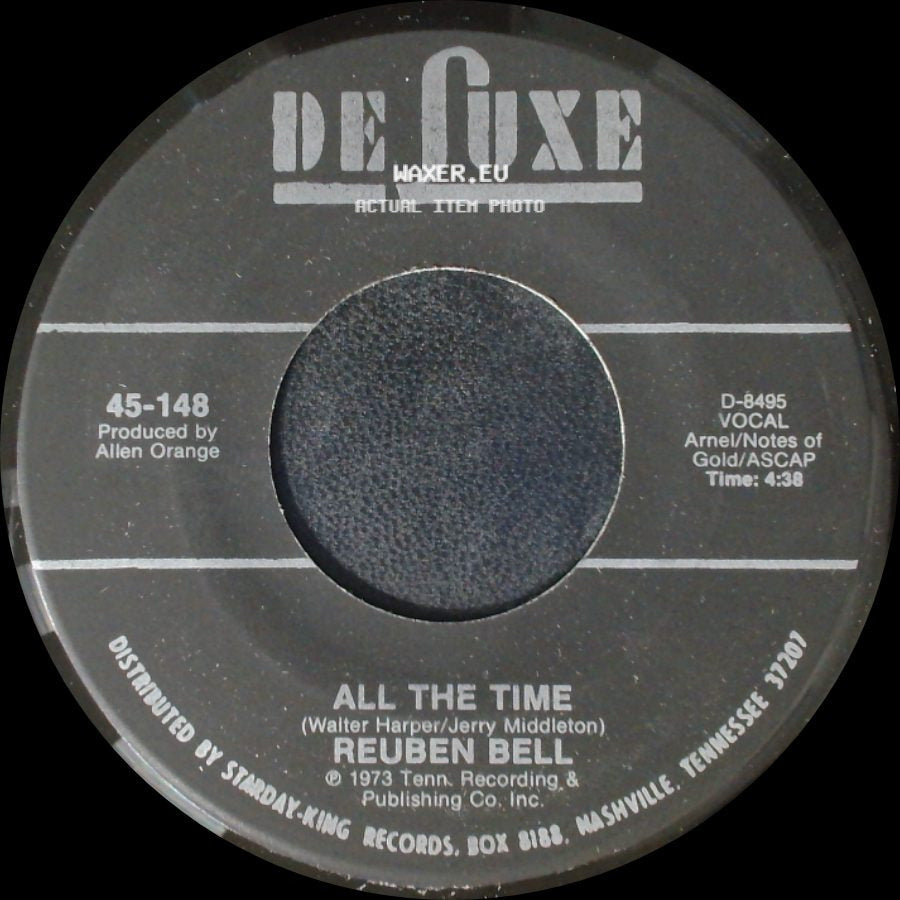 Reuben Bell - All The Time / Leave My Kitten Alone side A