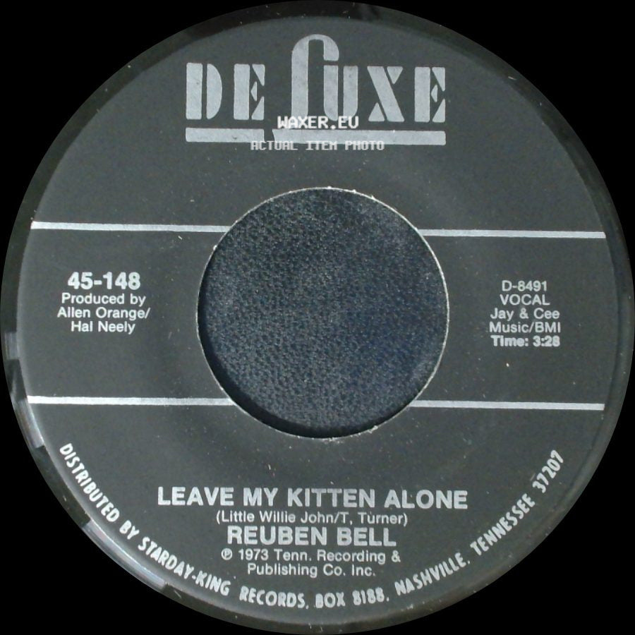 Reuben Bell - All The Time / Leave My Kitten Alone side B