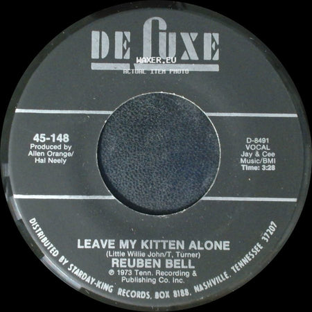 Reuben Bell - All The Time / Leave My Kitten Alone side B