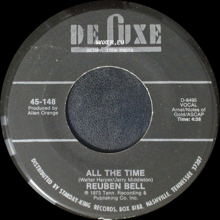 Reuben Bell - All The Time / Leave My Kitten Alone side A