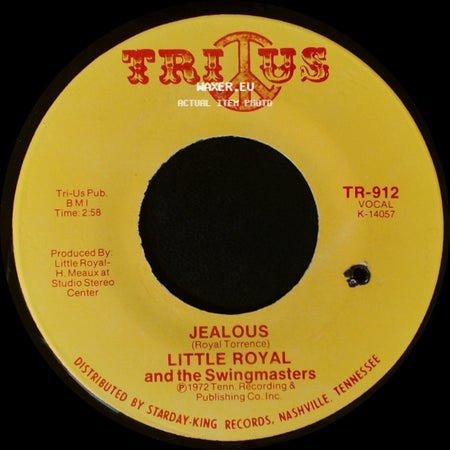 Little Royal And The Swingmasters - Razor Blade / Jealous side B