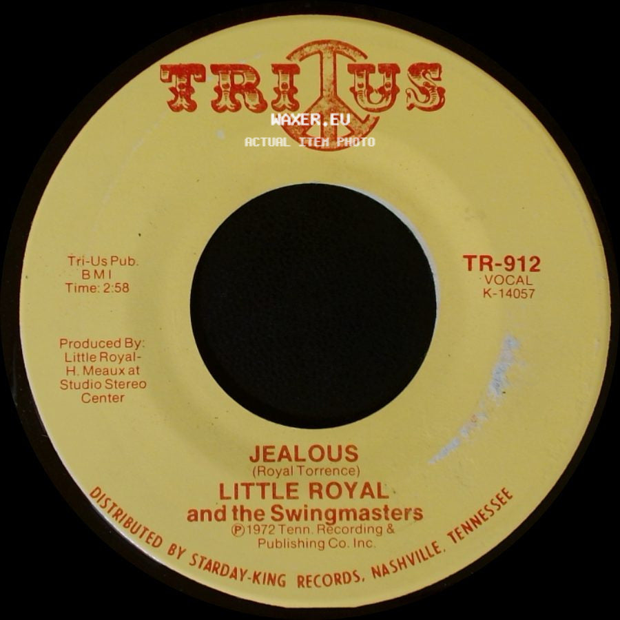 Little Royal And The Swingmasters - Jealous / Razor Blade side A
